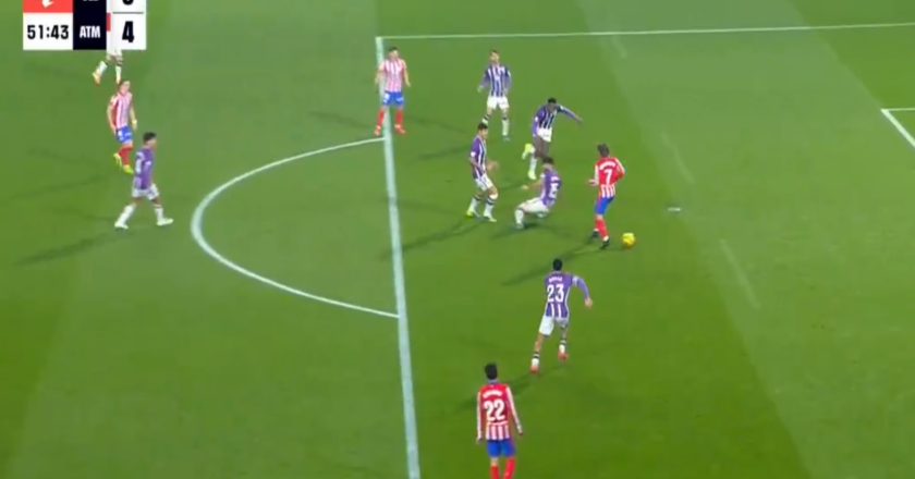 GOLAÇO de Griezmann valeu até palmas dos adeptos adversários (VÍDEO)