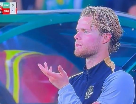Gesto de Hjulmand na derrota do Sporting torna-se viral! (VÍDEO)