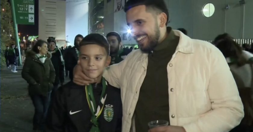 Jovem adepto mudou do Benfica para o Sporting e ficou viral (VÍDEO)