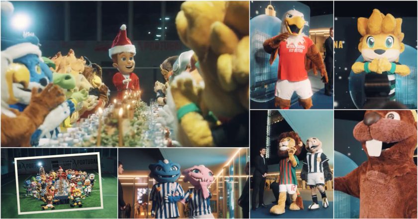 Liga Portugal reune à mesa todas as mascotes dos clubes portugueses num brinde à união
