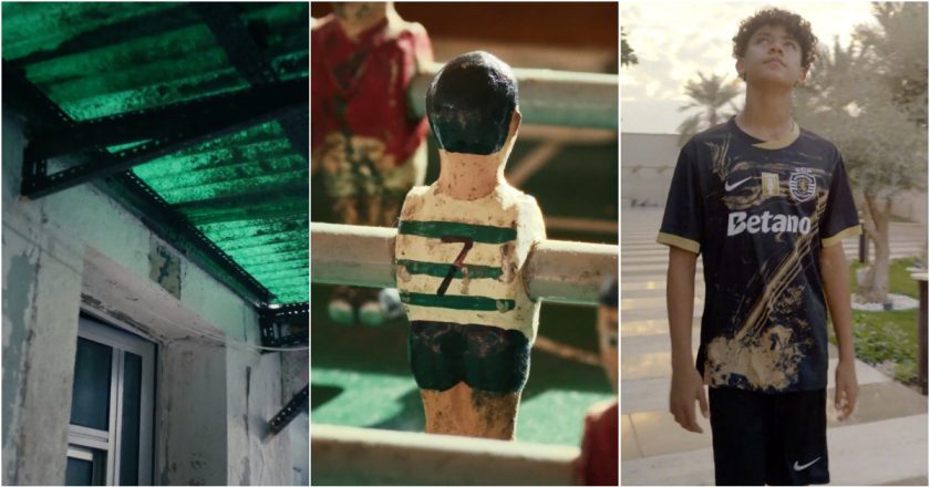 Sporting presta tributo a Ronaldo com camisola em sua homenagem e o modelo é o filho Cristianinho
