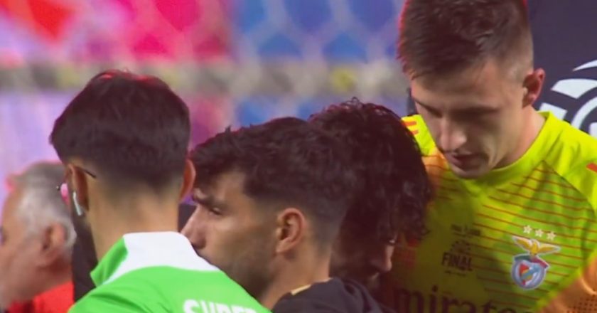 Trubin foi abraçar Trincão após este falhar penalti decisivo e gesto está a correr mundo (VÍDEO)