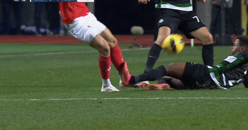 Ficou vermelho por mostrar a Geny após “entrada a matar”? (VÍDEO)