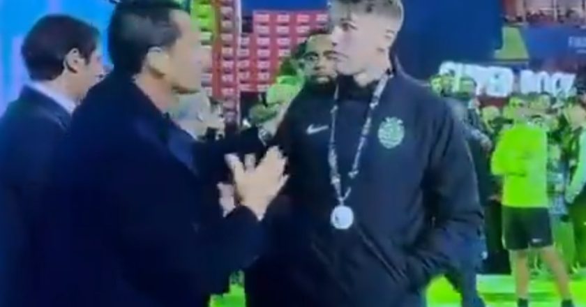 Após receber medalha, Gyokeres filmado a atirar para Proença “Vai-te fod**” (VÍDEO)