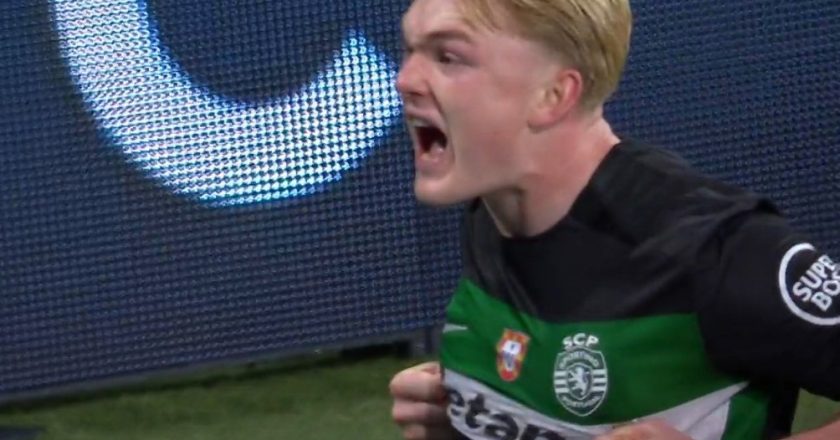 GOLOOOO! Harder empatou o jogo e o Sporting ainda pode passar à próxima fase (VÍDEO DO GOLO)