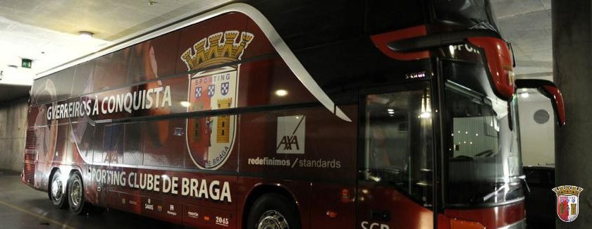Autocarro do Sp. Braga atacado por «casuals» em Lisboa