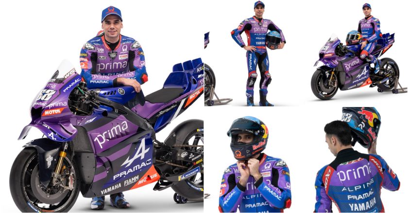 Prima Pramac desvenda a Yamaha YZR-M1 que Miguel Oliveira vai pilotar em 2025