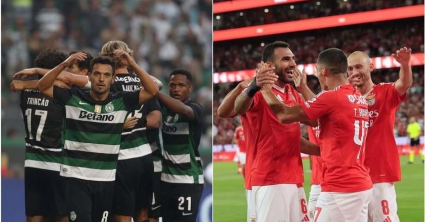 Conheça os cenários possíveis para Sporting e Benfica garantirem apuramento na Liga dos Campeões