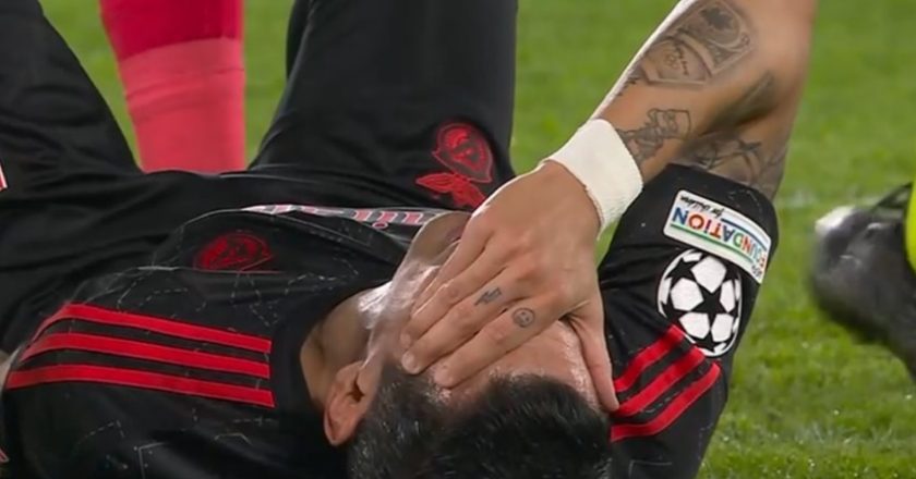 Di Maria jogou 20 minutos, lesionou-se e saiu do campo em lágrimas (VÍDEO)