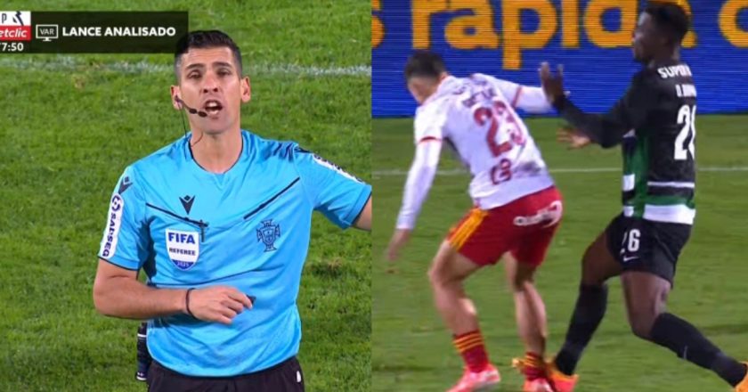 POLÉMICA?! Fábio Veríssimo foi ao VAR e deu amarelo ao Diomande e explusou-o