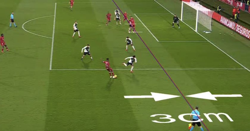 O fora de jogo anulado contra o Sporting por … 3cm (VÍDEO)