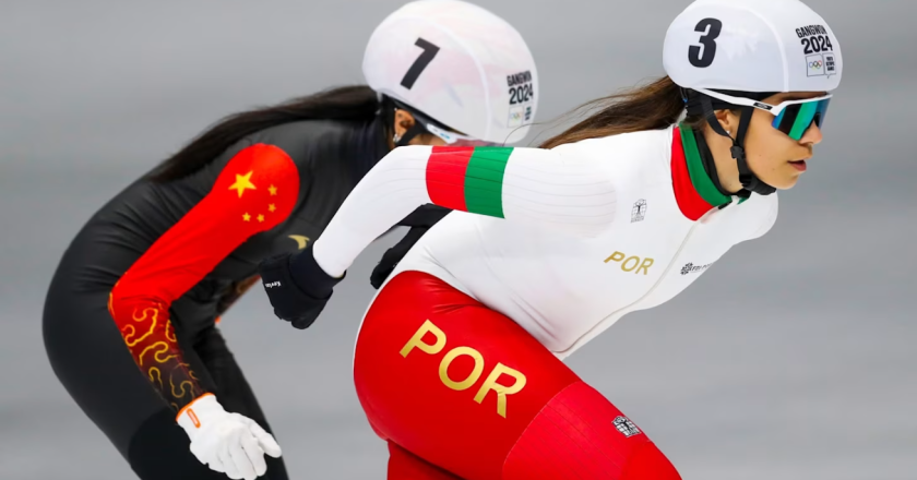 Dia histórico para o desporto português! éssica Rodrigues é campeã mundial de Patinação de Velocidade