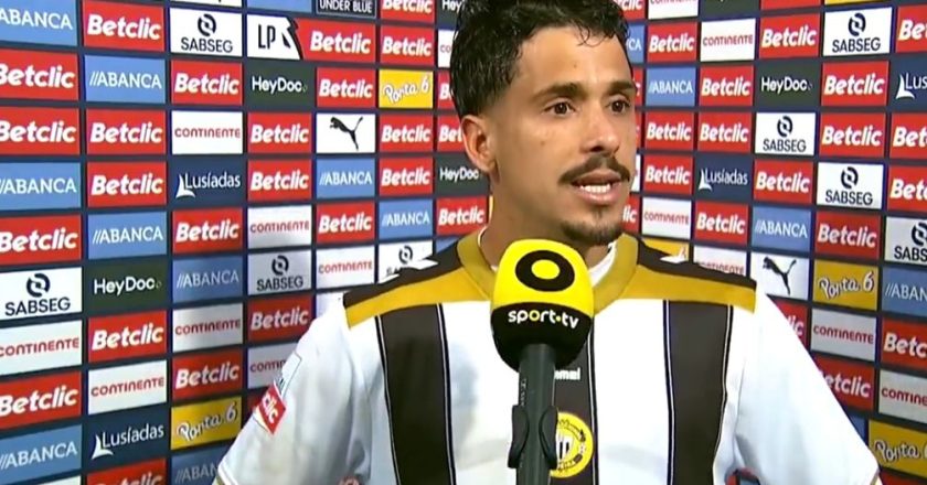 EMOCIONANTE! Jogador do Nacional dedica golo à esposa que luta contra um cancro