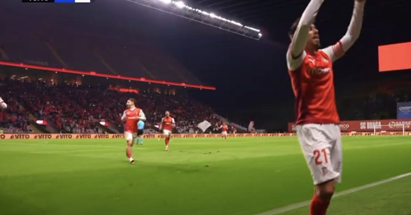 QUE GOLAÇO! (VÍDEO) Ricardo Horta abriu o marcador contra o FC Porto