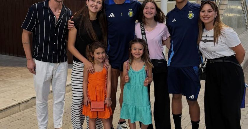 Filhas de Ukra conheceram Cristiano Ronaldo e a reação foi épica (VÍDEO)