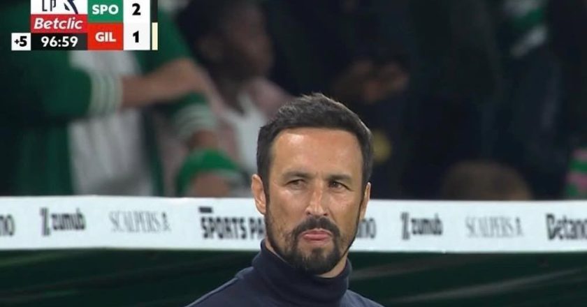 A publicação de César Peixoto que está a dar que falar após o jogo contra o Sporting