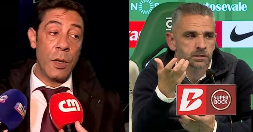 Rui Borges respondeu às críticas de Rui Costa à arbitragem (VÍDEO)