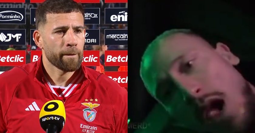 Nuno Santos respondeu a Otamendi num direto durante os festejos (VÍDEO)