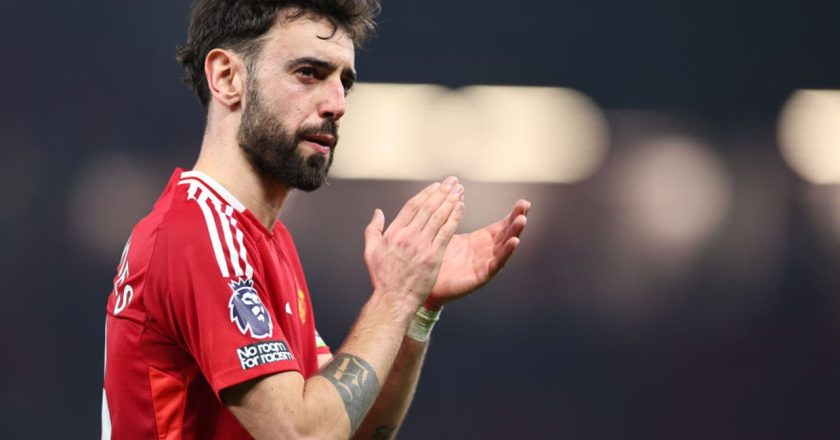 Bruno Fernandes aceitar continuar no Man United e rejeitou proposta milionária do Al-Hilal