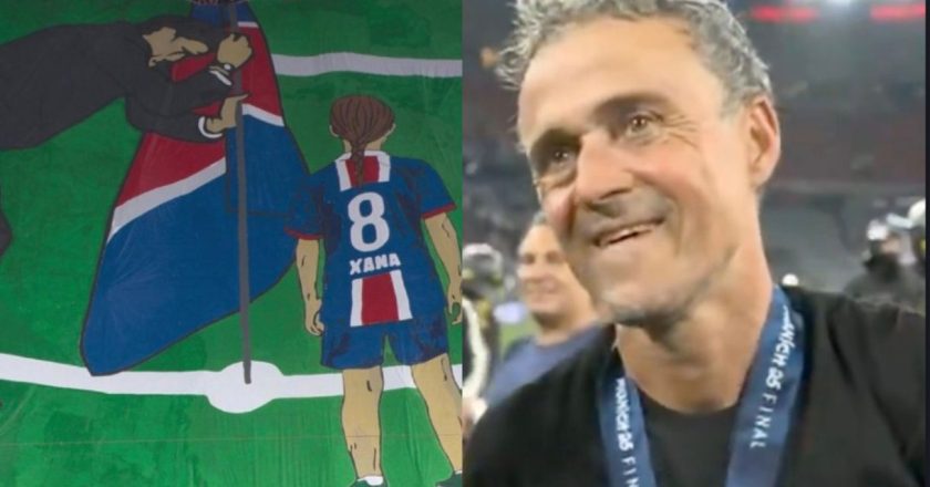 A homenagem dos adeptos do PSG à filha de Luís Enrique está a dar que falar (VÍDEO)