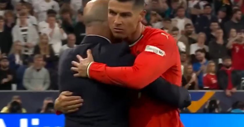 Cristiano Ronaldo está a ser amplamente elogiado por gesto após ser substituído (VÍDEO)