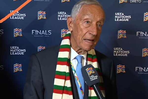 As declarações do Presidente da República após a vitória de Portugal na Liga das Nações