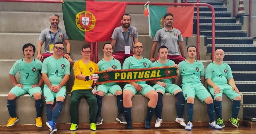 Portugal é CAMPEÃO EUROPEU de futsal para atletas com Síndrome de Down