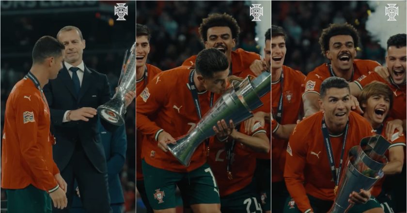 O vídeo do momento da consagração de Portugal que está a emocionar as redes sociais