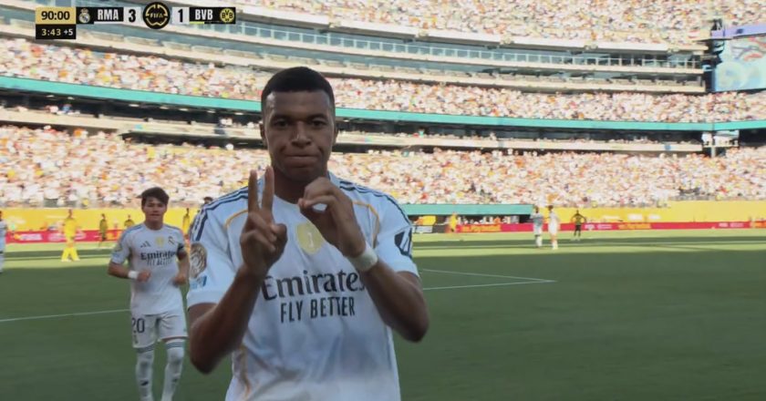 Mbappé marcou GOLAÇO de “bicicleta” e dedicou golo a Diogo Jota (VÍDEO)