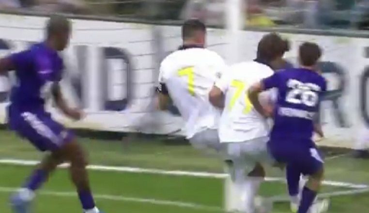 João Félix “roubou” golo praticamente certo a Cristiano Ronaldo (VÍDEO)