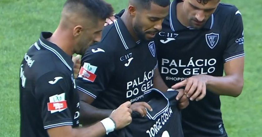 Jogador do Académico de Viseu marcou e dedicou o golo a Jorge Costa (VÍDEO)