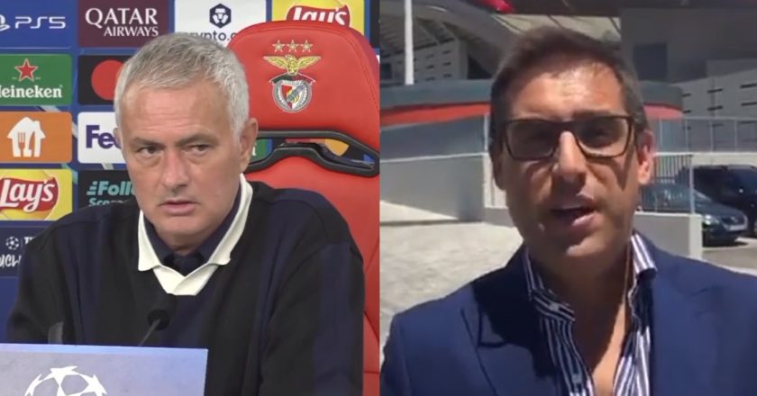 Mourinho deu um valente ESTOURO em Nuno Luz e ainda elogiou … o FC Porto (VÍDEO)