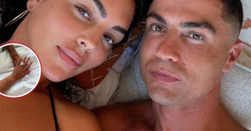 Cristiano Ronaldo errou no milionário anel de noivado de Georgina