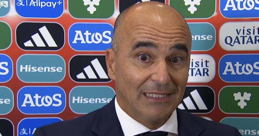 As curiosas declarações de Roberto Martinez após a goleada de Portugal