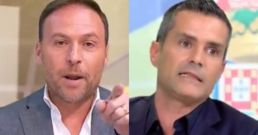 Marco Pina e Tiago Silva em gritaria na CMTV (VÍDEO)