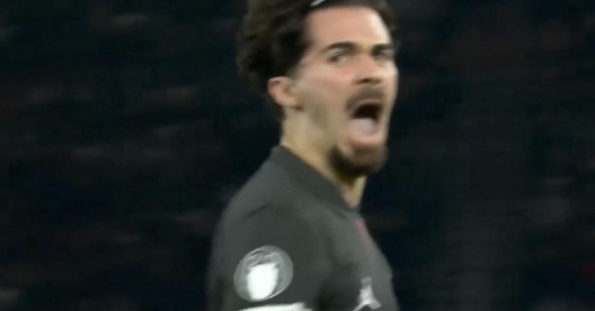 O golaço de Vitinha contra o Tottenham que está a correr mundo (VÍDEO)