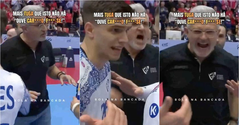 Selecionador nacional de andebol protagonizou momento verdadeiramente tuga